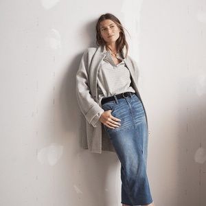 Madewell Oversized Sweater Jacket